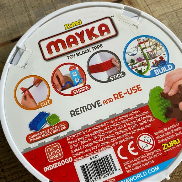 Blocks Toy Tape 3 pks - Picture 4 of 7